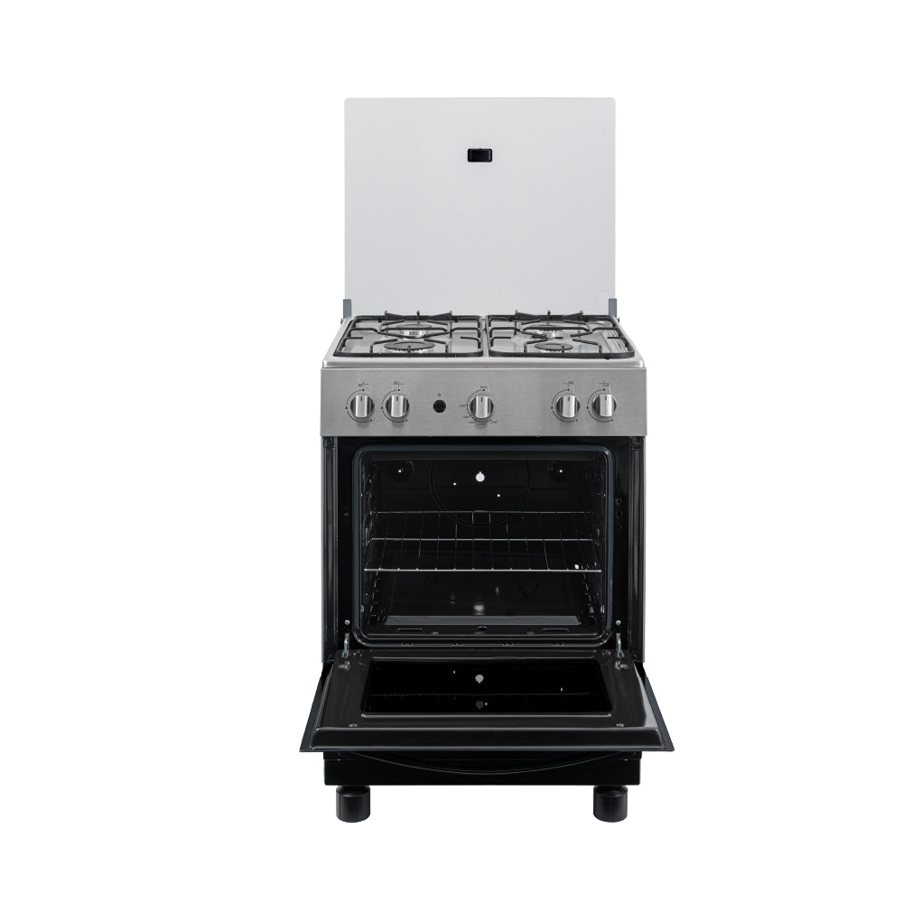 Estufa Challenger Cucina Negro 60x93cm de Gas Propano con Cuatro Quemadores - ESTUFAS | Bylmo