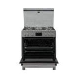 Estufa Challenger Cucina Gris 76x93cm de Gas Natural con Cinco Quemadores y con Temporizador - ESTUFAS | Bylmo