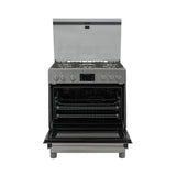 Estufa Challenger Cucina Gris 76x93cm de Gas Propano con Cinco Quemadores y con Temporizador - ESTUFAS | Bylmo