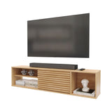 Mesa para TV Flotante Nori Panela 160x37cm para TV Hasta 65" Pulgadas con Un Compartimiento - MUEBLES DE TV | Bylmo