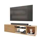 Mesa para TV Flotante Nori Panela 160x37cm para TV Hasta 65" Pulgadas con Un Compartimiento - MUEBLES DE TV | Bylmo