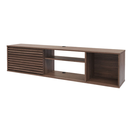 Mesa para TV Flotante Nori Milan 160x37cm para TV Hasta 65" Pulgadas con Un Compartimiento - MUEBLES DE TV | Bylmo