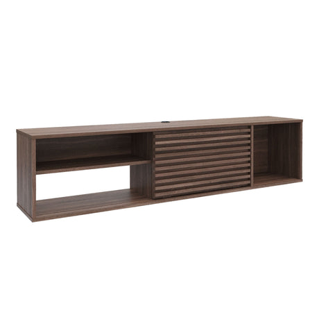 Mesa para TV Flotante Nori Milan 160x37cm para TV Hasta 65" Pulgadas con Un Compartimiento - MUEBLES DE TV | Bylmo