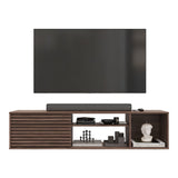 Mesa para TV Flotante Nori Milan 160x37cm para TV Hasta 65" Pulgadas con Un Compartimiento - MUEBLES DE TV | Bylmo