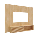 Panel de TV Nori Panela 155x118cm para TV Hasta 65" Pulgadas con Un Compartimiento - MUEBLES DE TV | Bylmo