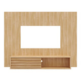 Panel de TV Nori Panela 155x118cm para TV Hasta 65" Pulgadas con Un Compartimiento - MUEBLES DE TV | Bylmo