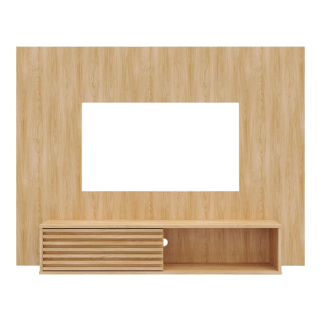 Panel de TV Nori Panela 155x118cm para TV Hasta 65" Pulgadas con Un Compartimiento - MUEBLES DE TV | Bylmo