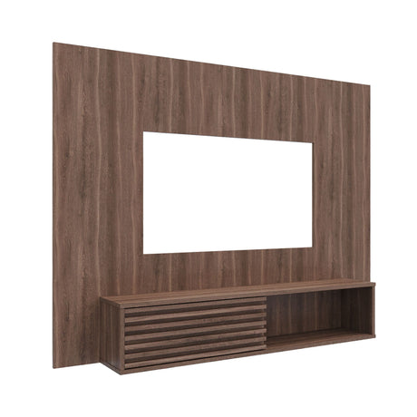 Panel de TV Nori Milan 155x118cm para TV Hasta 65" Pulgadas con Un Compartimiento - MUEBLES DE TV | Bylmo