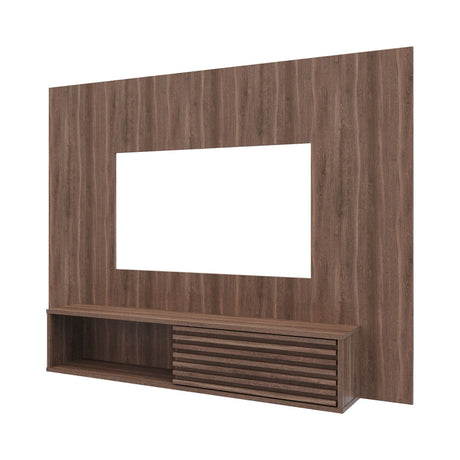 Panel de TV Nori Milan 155x118cm para TV Hasta 65" Pulgadas con Un Compartimiento - MUEBLES DE TV | Bylmo