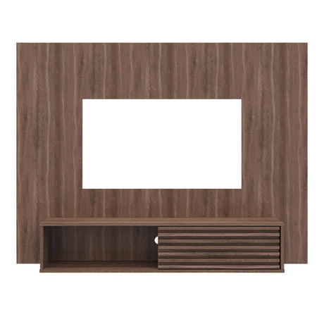 Panel de TV Nori Milan 155x118cm para TV Hasta 65" Pulgadas con Un Compartimiento - MUEBLES DE TV | Bylmo