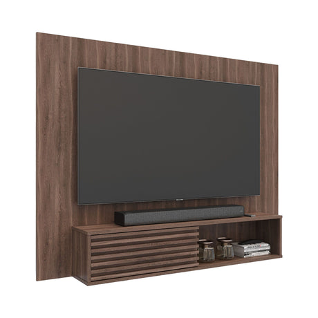 Panel de TV Nori Milan 155x118cm para TV Hasta 65" Pulgadas con Un Compartimiento - MUEBLES DE TV | Bylmo