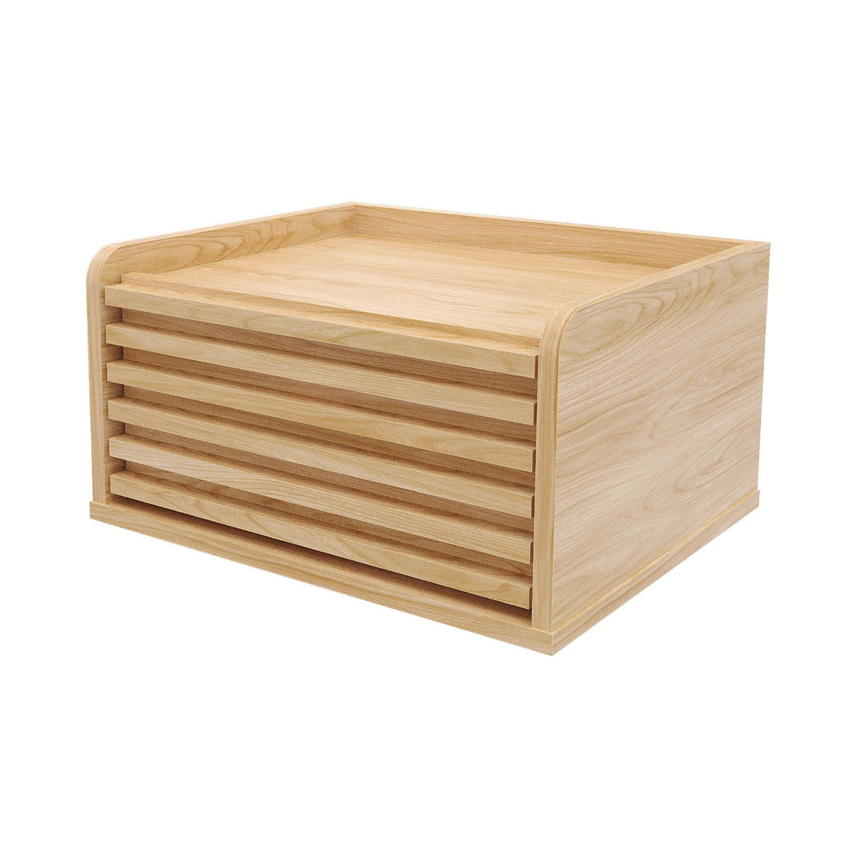 Mesa de Noche Flotante Nori Miel 43x23cm con Un Cajón y Un Compartimiento - MESAS DE NOCHE | Bylmo