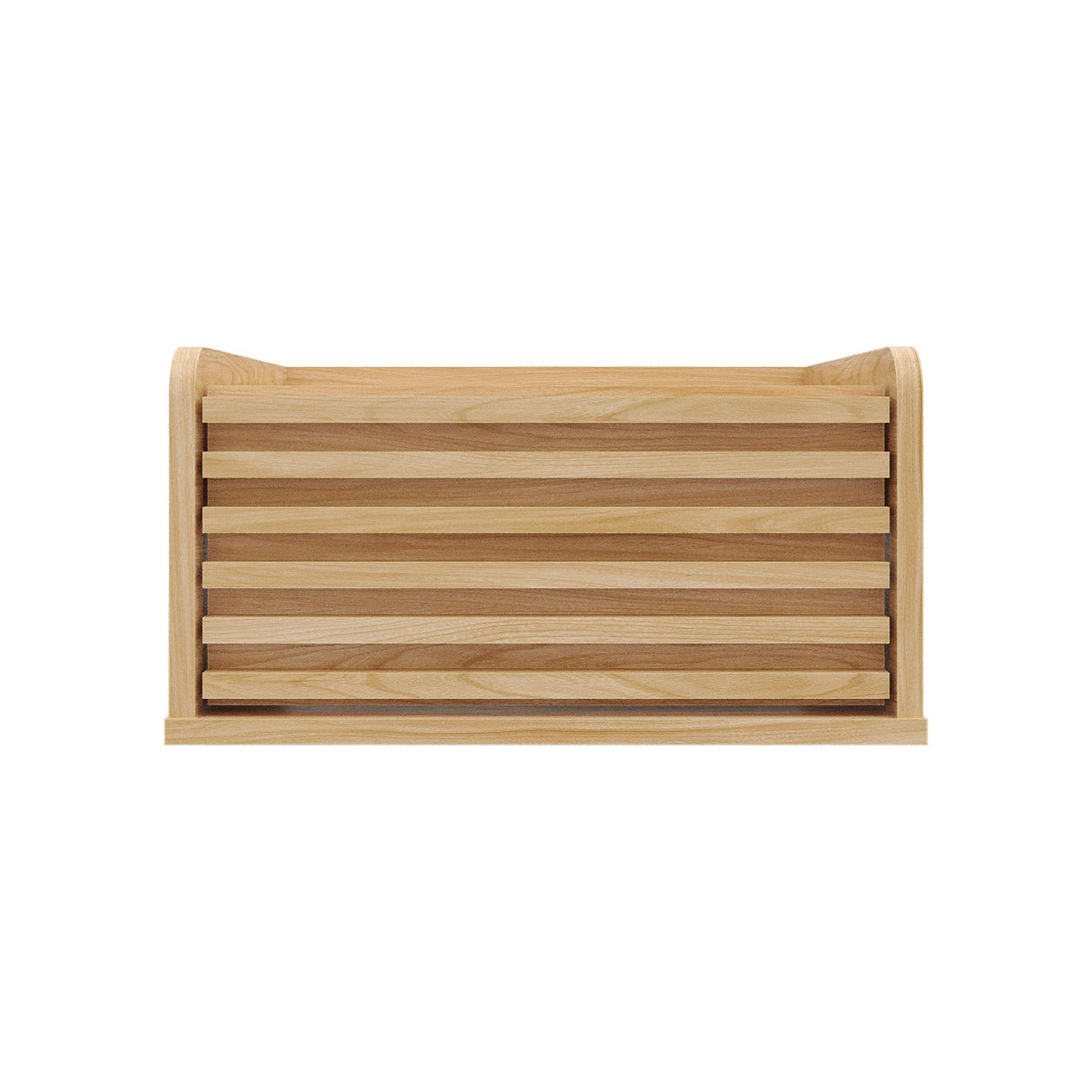 Mesa de Noche Flotante Nori Miel 43x23cm con Un Cajón y Un Compartimiento - MESAS DE NOCHE | Bylmo