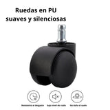 Silla Gerencial Tayrona Negro 54x121cm Giratoria con Espaldar y con Apoya Cabezas - SILLAS DE OFICINA | Bylmo