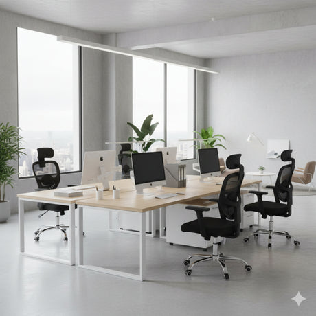 Silla de Oficina Negro 48x128cm Giratoria con Espaldar Reclinable y con Apoya Cabezas - SILLAS DE OFICINA | Bylmo