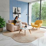 Sala Miami Beige y Mostaza 171x81cm de Tres Puestos y con Apoya Brazos - SOFAS Y POLTRONAS | Bylmo