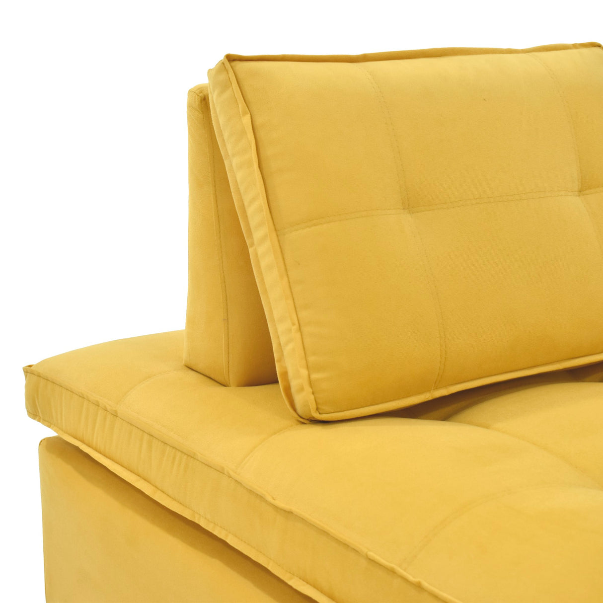 Poltrona Ventury Mostaza y Matiz Caoba 83x86cm de Un Puestos y Sin Apoya Brazos - SOFAS Y POLTRONAS | Bylmo