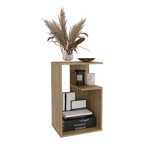 Mesa Auxiliar Everett Fresno Europeo 39.8x63.4cm Rectangular - MESAS AUXILIARES | Bylmo