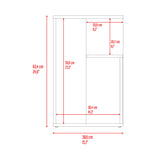 Mesa Auxiliar Everett Fresno Europeo 39.8x63.4cm Rectangular - MESAS AUXILIARES | Bylmo