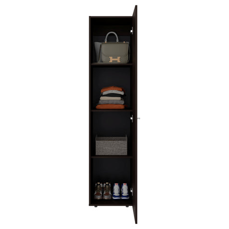 Closet Home Dreams Nogal 40x170cm con Una Puerta - CLOSETS | Bylmo