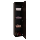 Closet Home Dreams Nogal 40x170cm con Una Puerta y con Espejo - CLOSETS | Bylmo