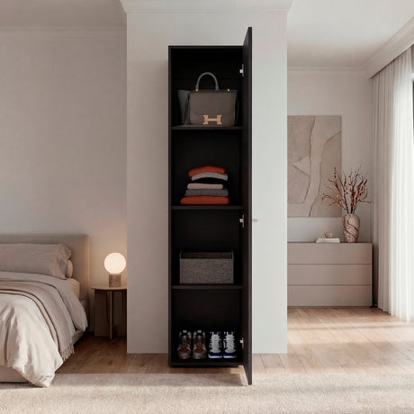 Closet Home Dreams Wengue 40x170cm con Una Puerta - CLOSETS | Bylmo