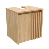 Mueble para Lavamanos Nori Miel 42x44.5cm Flotante Individual sin Lavamanos con Un Cajón y Una Puerta - MUEBLES PARA LAVAMANOS | Bylmo