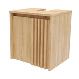 Mueble para Lavamanos Nori Miel 42x44.5cm Flotante Individual sin Lavamanos con Un Cajón y Una Puerta - MUEBLES PARA LAVAMANOS | Bylmo