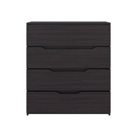 Cajonera Zoe Wengue 80x89.1cm de Cuatro Hileras con Cuatro Cajones - CAJONERAS Y COMODAS | Bylmo