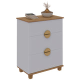 Cómoda Multi Blanco 72x92cm de Cuatro Hileras con Cuatro Cajones - CAJONERAS Y COMODAS | Bylmo