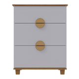 Cómoda Multi Blanco 72x92cm de Cuatro Hileras con Cuatro Cajones - CAJONERAS Y COMODAS | Bylmo