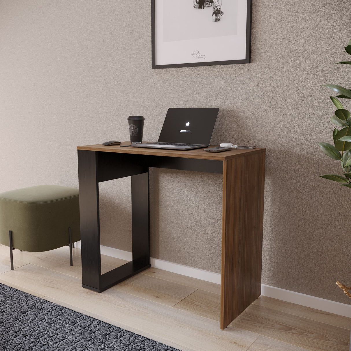 Escritorio Zik Gales 80x72cm sin Cajones - ESCRITORIOS | Bylmo