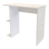 Escritorio Petra Niebla y Blanco 80x72cm con Organizador de Libros - ESCRITORIOS | Bylmo