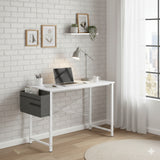 Escritorio lux Blanco 100x75cm con Una Maleta Integrada - ESCRITORIOS | Bylmo