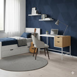 Escritorio Melani Blanco 100x75cm con Dos Cajones - ESCRITORIOS | Bylmo