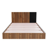 Base Cama Florencia Gales y Wengue 146x81cm para Cama Doble 140 X 200 Cm con Cabecero - CAMAS | Bylmo