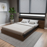 Base Cama Verona Gales y Wengue 212x71cm para Cama Doble 140 X 200 Cm con Cabecero - CAMAS | Bylmo