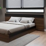 Base Cama Verona Gales y Wengue 212x71cm para Cama Doble 140 X 200 Cm con Cabecero - CAMAS | Bylmo