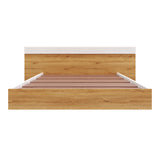 Base Cama Verona Duna y Blanco 212x71cm para Cama Doble 140 X 200 Cm con Cabecero - CAMAS | Bylmo