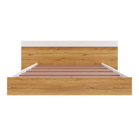 Base Cama Verona Duna y Blanco 212x71cm para Cama Doble 140 X 200 Cm con Cabecero - CAMAS | Bylmo