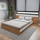 Base Cama Verona Duna y Blanco 212x71cm para Cama Doble 140 X 200 Cm con Cabecero - CAMAS | Bylmo