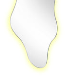 Espejo de Pared Dominic 50x100cm Asimetrico Flotado sin Marco con Luz Led Touch - ESPEJOS DE PARED | Bylmo