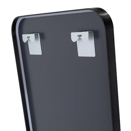 Espejo de Piso Riga Negro 45x170cm Rectangular con Marco Metálico - ESPEJOS DE PARED | Bylmo