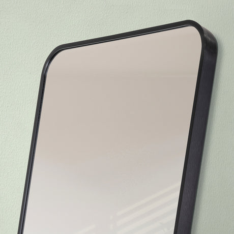 Espejo de Piso Riga Negro 45x170cm Rectangular con Marco Metálico - ESPEJOS DE PARED | Bylmo