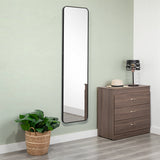 Espejo de Piso Riga Negro 45x170cm Rectangular con Marco Metálico - ESPEJOS DE PARED | Bylmo