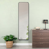 Espejo de Piso Riga Negro 45x170cm Rectangular con Marco Metálico - ESPEJOS DE PARED | Bylmo