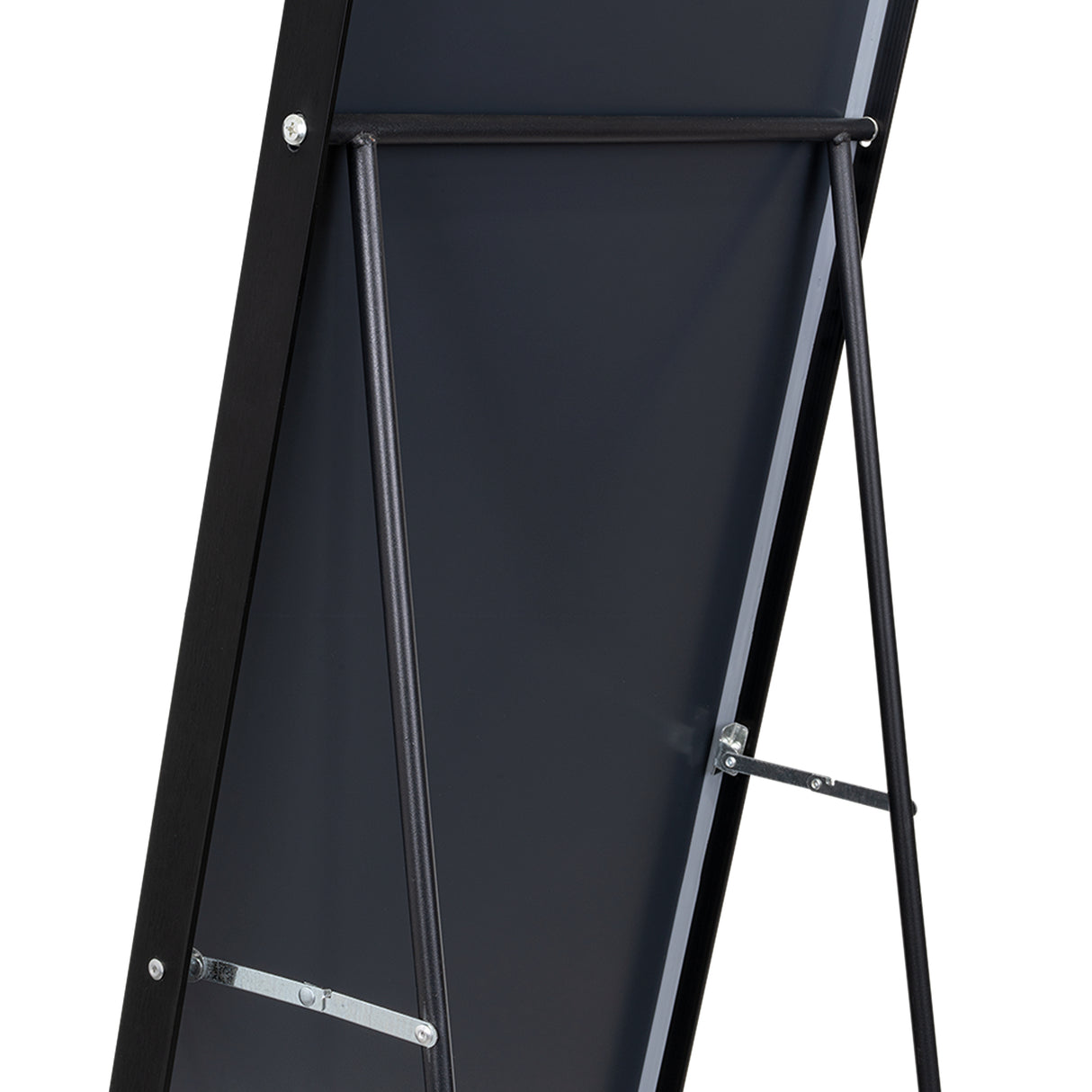 Espejo de Piso Riga Negro 45x170cm Rectangular con Marco Metálico - ESPEJOS DE PARED | Bylmo