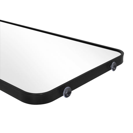 Espejo de Piso Riga Negro 45x170cm Rectangular con Marco Metálico - ESPEJOS DE PARED | Bylmo