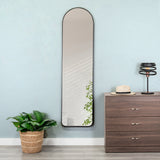 Espejo de Piso Liverpool Negro 45x170cm Rectangular con Marco Metálico - ESPEJOS DE PARED | Bylmo