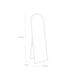 Espejo de Piso Liverpool Negro 45x170cm Rectangular con Marco Metálico - ESPEJOS DE PARED | Bylmo